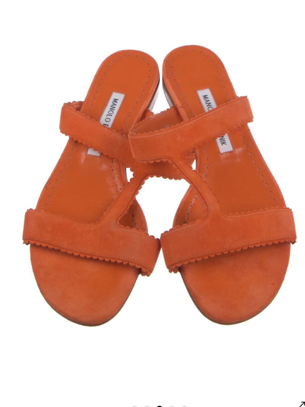 Manolo Blahnik Slide Sandals 
SPRING SALE !!